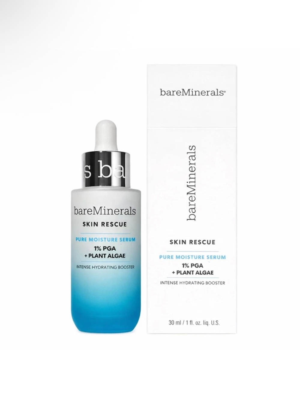 bareMinerals Skin Rescue Pure Moisture Serum – Hydrating Booster 30ml /1 fl oz